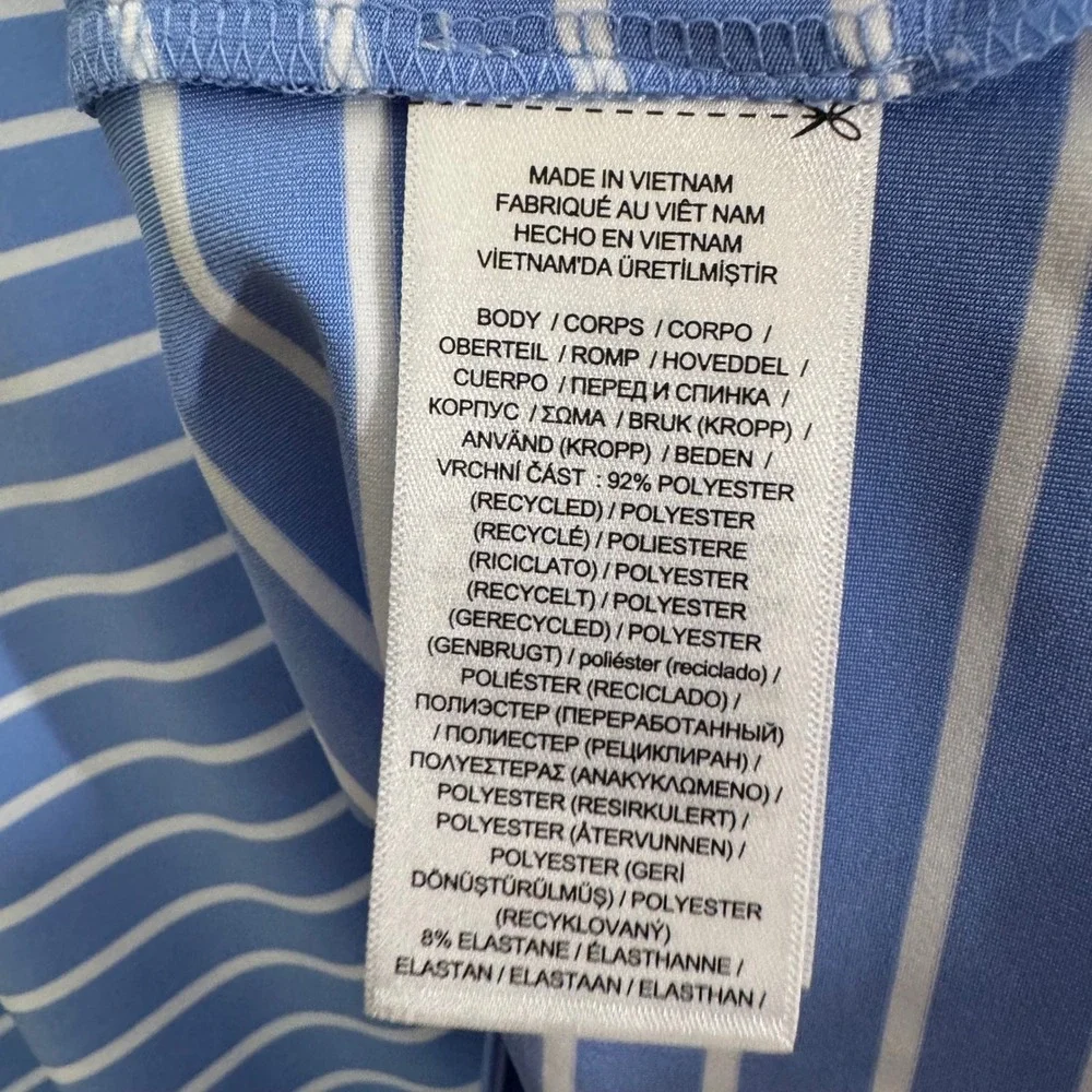 Polo Ralph Lauren Performance Striped Golf Polo Shirt Mens 3XLT Blue White NWT